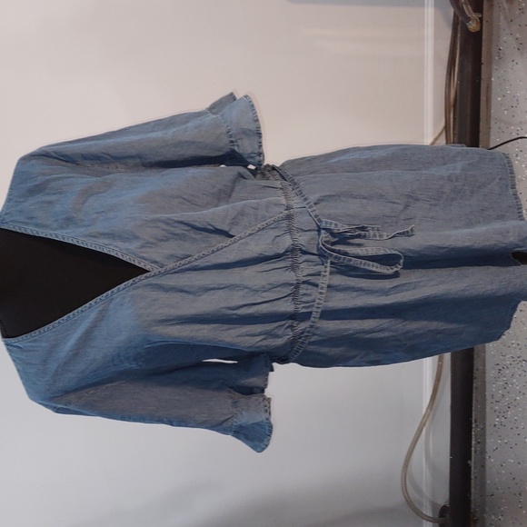 Soho New York and Company jeans romper (#0965) - Picture 1 of 8